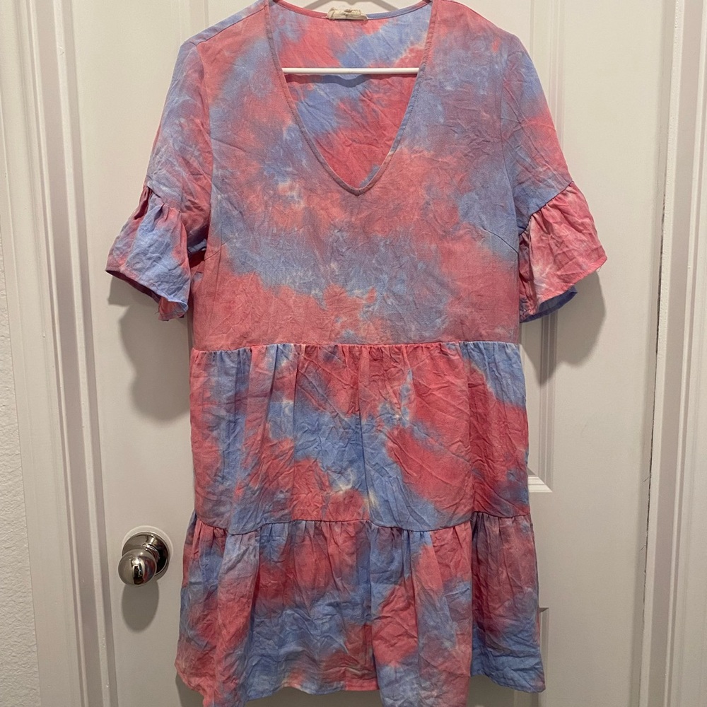 Tie dyed dress